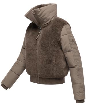Plüschjacke mit hohem Kragen "Teddyzone 14"