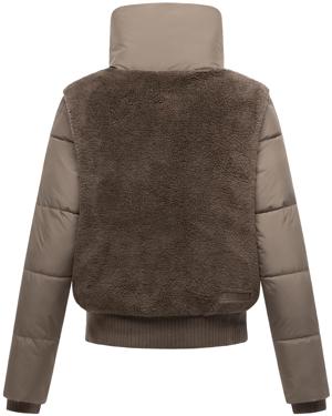Plüschjacke mit hohem Kragen "Teddyzone 14"