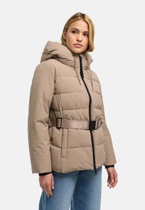 Steppjacke mit Taillengürtel "Wattewunder XIV"