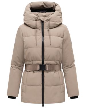 Steppjacke mit Taillengürtel "Wattewunder XIV"