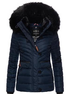 Winter Steppjacke mit abnehmbarer Kapuze "Wisteriaa"