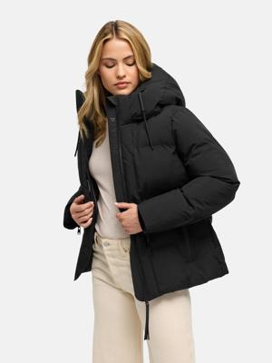Warme Steppjacke mit verstellbarer Kapuze "Wolkentanz XIV"