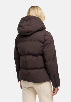 Warme Steppjacke mit verstellbarer Kapuze "Wolkentanz XIV"