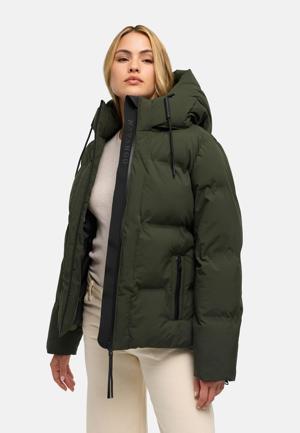 Warme Steppjacke mit verstellbarer Kapuze "Wolkentanz XIV"
