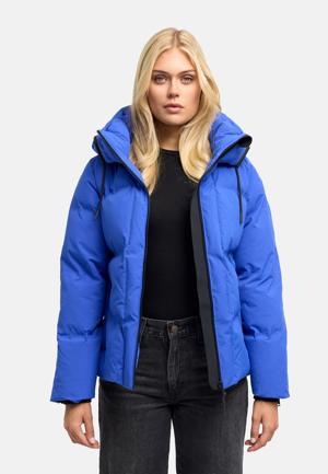 Warme Steppjacke mit verstellbarer Kapuze "Wolkentanz XIV"