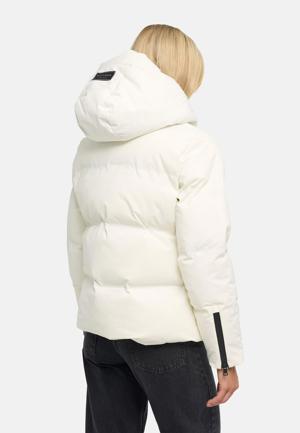 Warme Steppjacke mit verstellbarer Kapuze "Wolkentanz XIV"