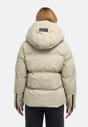 Warme Steppjacke mit verstellbarer Kapuze "Wolkentanz XIV"