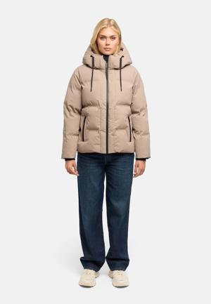Warme Steppjacke mit verstellbarer Kapuze "Wolkentanz XIV"