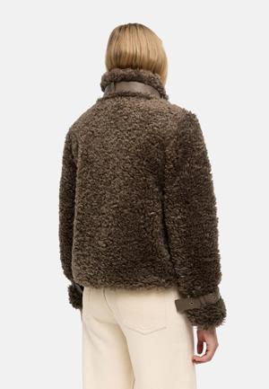 Teddy Jacke mit Futter "Wuschelwonne 14"
