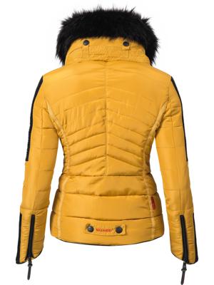 Kurze Winter Steppjacke mit Kapuze "Yuki2"