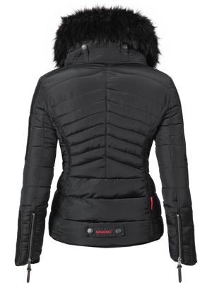 Kurze Winter Steppjacke mit Kapuze "Yuki2"