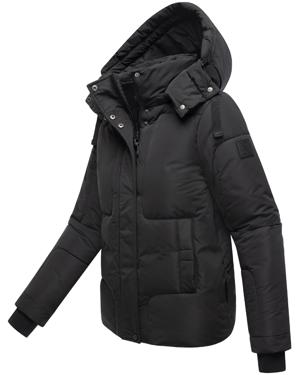 Winter Steppjacke mit abnehmbarer Kapuze "Zauberlicht 14"