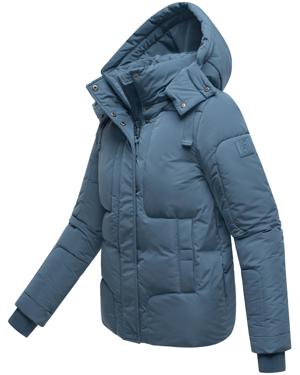 Winter Steppjacke mit abnehmbarer Kapuze "Zauberlicht 14"