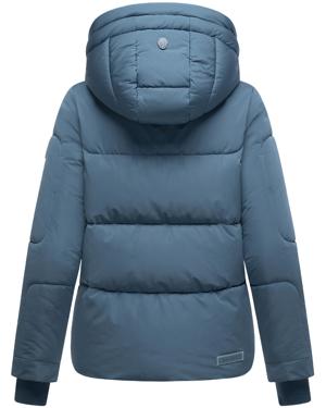 Winter Steppjacke mit abnehmbarer Kapuze "Zauberlicht 14"