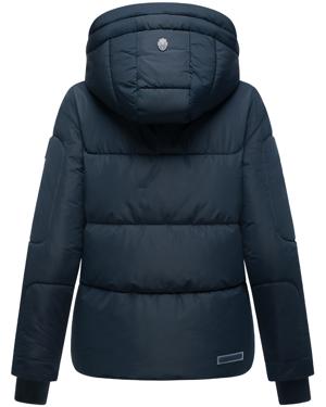 Winter Steppjacke mit abnehmbarer Kapuze "Zauberlicht 14"