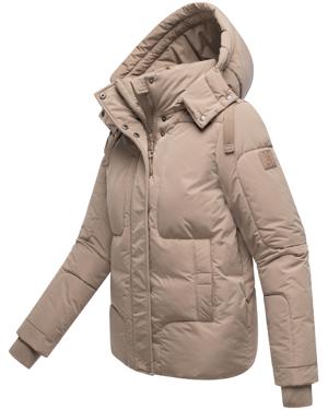 Winter Steppjacke mit abnehmbarer Kapuze "Zauberlicht 14"