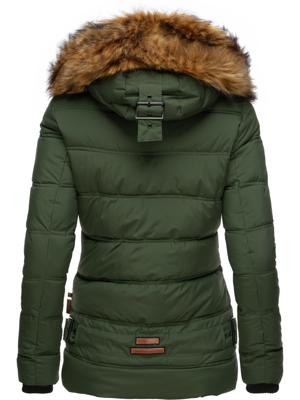 Winter Steppjacke mit abnehmbarem Kunstfell "Zoja"