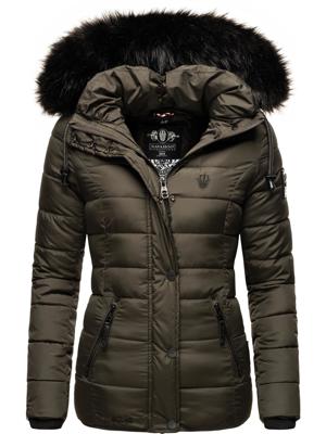 Winter Steppjacke mit abnehmbarer Kapuze "Zuckerbiene"