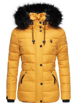 Winter Steppjacke mit abnehmbarer Kapuze "Zuckerbiene"