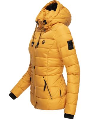 Winter Steppjacke mit abnehmbarer Kapuze "Zuckerbiene"