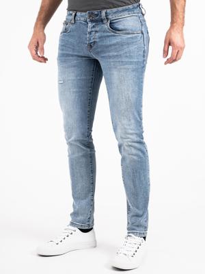 Slim Fit Jeans mit elastischem Bund "München"