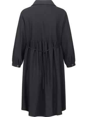 Leinenkleid mit 3/4-Ärmeln "Almu"