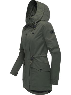 Wasserdichte Outdoorjacke mit Kapuze "Alysa"
