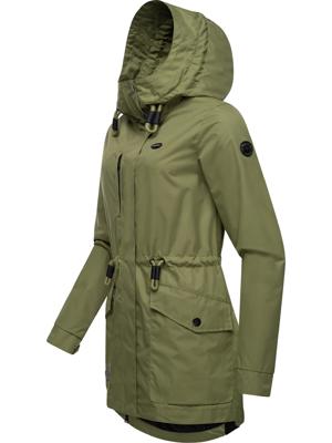 Wasserdichte Outdoorjacke mit Kapuze "Alysa"