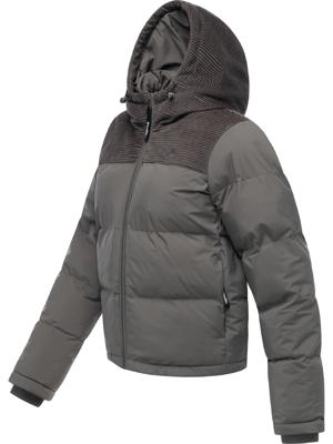 Wasserdichte Winterjacke mit Kord-Kapuze "Amazze"