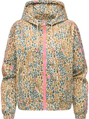 Leichte Funktionsjacke mit verstellbarer Kapuze "Andrin Print"