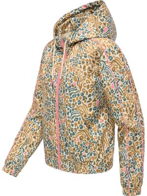 Leichte Funktionsjacke mit verstellbarer Kapuze "Andrin Print"