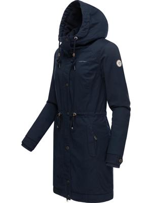 Langer Winterparka mit Kapuze "Aurorie Crystal Organic"