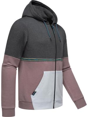 Sweatjacke mit Kapuze" Blocky"