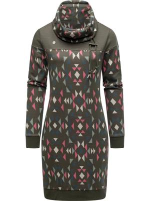 Jersey Kleid mit Schlauchkragen "Chlloe Aztec YOUMODO"