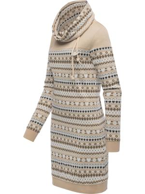 Jersey Kleid mit Schlauchkragen "Chlloe Jacquard YOUMODO"