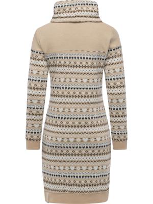 Jersey Kleid mit Schlauchkragen "Chlloe Jacquard YOUMODO"