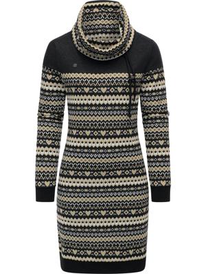Jersey Kleid mit Schlauchkragen "Chlloe Jacquard YOUMODO"