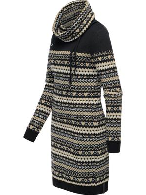 Jersey Kleid mit Schlauchkragen "Chlloe Jacquard YOUMODO"
