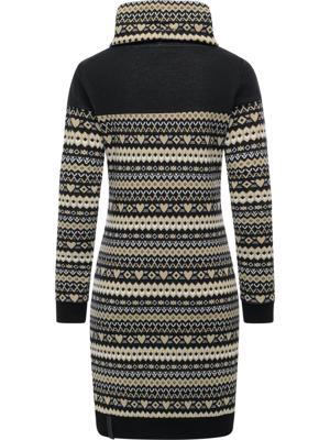 Jersey Kleid mit Schlauchkragen "Chlloe Jacquard YOUMODO"