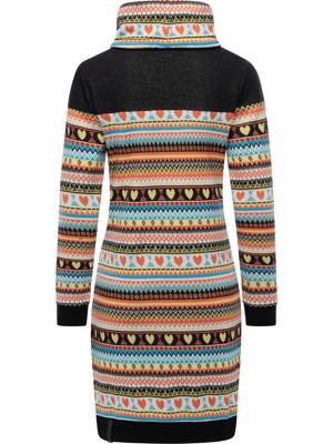 Jersey Kleid mit Schlauchkragen "Chlloe Jacquard YOUMODO"