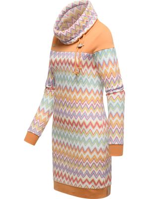 Jersey Kleid mit Schlauchkragen "Chlloe Zig Zag YOUMODO"