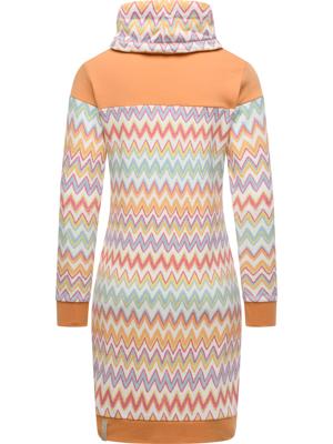 Jersey Kleid mit Schlauchkragen "Chlloe Zig Zag YOUMODO"