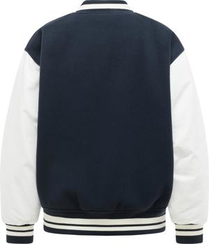 Collegejacke mit weich aufgerautem Obermaterial "Clubie Y"