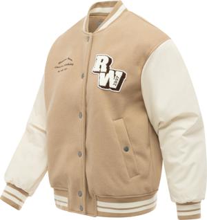 Collegejacke mit weich aufgerautem Obermaterial "Clubie Y"