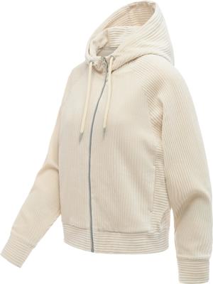 Sweatjacke aus weichem Kord mit Samt-Haptik "Corduly Cordy"
