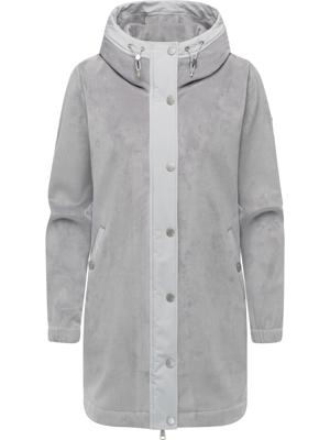 Weicher Damen Kurzmantel mit Kapuze "Cousy Bonded YOUMODO"