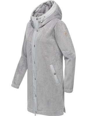 Weicher Damen Kurzmantel mit Kapuze "Cousy Bonded YOUMODO"