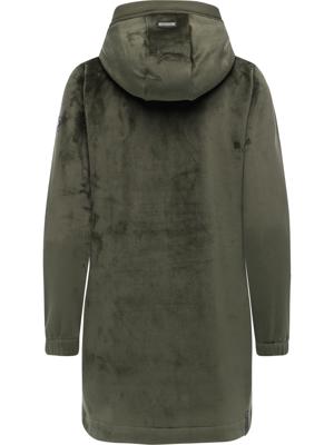 Weicher Damen Kurzmantel mit Kapuze "Cousy Bonded YOUMODO"