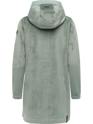 Weicher Damen Kurzmantel mit Kapuze "Cousy Bonded YOUMODO"