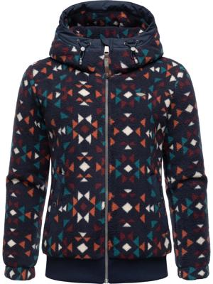 Kuschelige Teddyfell-Jacke "Cousy Short Aztec"